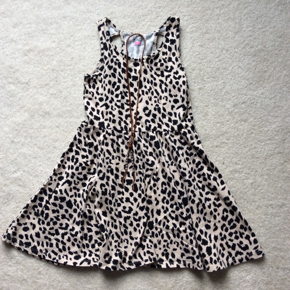 The Children's Place Other - Girls Leopard Print Dress Size 7/8